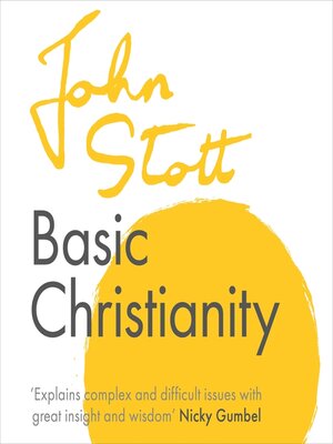cover image of Basic Christianity